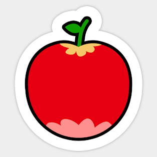 Retro Apple Sticker